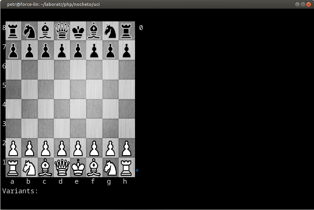 Kitty chess board